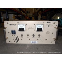 KEPCO KS 36 30M REGULATED DC SUPPLY (print sequence:) 33777