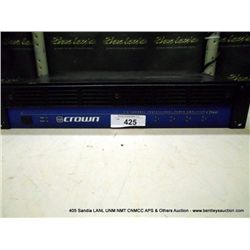 CROWN CP660 6 CHANNEL POWER AMPLIFIER