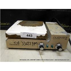 THERMOLYNE NUOVA II STIR PLATE (print sequence:) 33622