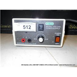 BIO-RAD 100 / 200 POWER SUPPLY