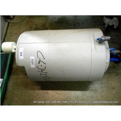 MILLIPORE 60 LITER PE TANK (print sequence:) 34254