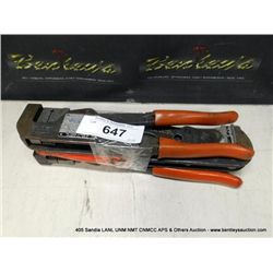 LOT: WIRE CRIMPERS