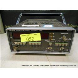 PHILIPS PM-6676 UNIVERSAL FREQUENCY COUNTER (print sequence:) G-052