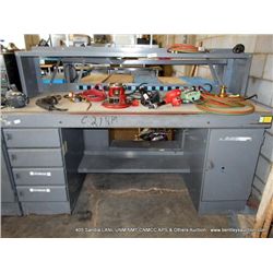 METAL 5 DOOR WORK TABLE