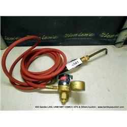 PRESTO LITE ACETYLENE NOZZEL, GAUGE, AND HOSE