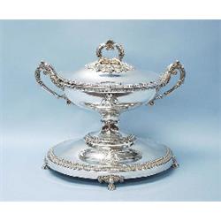 An important French sterling silver covered c...