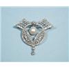 Image 1 : A very fine Belle Epoque design platinum and...