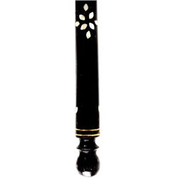 19th Century intricately turned rosewood pointer