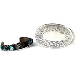 Collection of 2 includes Vintage sterling silver