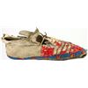 Image 3 : 1870-1880's Sioux moccasins with quill tops,