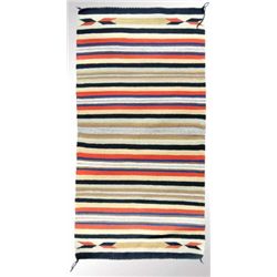 Navajo Double Saddle textile weaving,