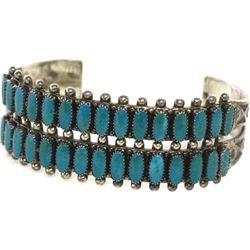 Zuni petit point bracelet in sterling silver