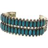 Image 1 : Zuni petit point bracelet in sterling silver