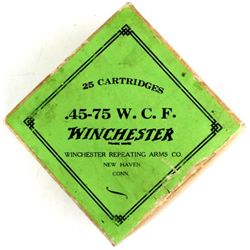 Full correct box of Winchester .45-75 W.C.F. blank