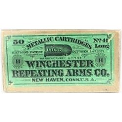Full correct box Winchester 41 long R.F. 5