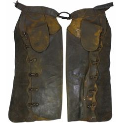 Al Furstnow stamped batwing chaps