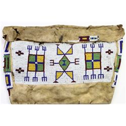 C. 1890's large Sioux teepee bag