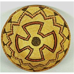 Pristine Yavapai Apache basketry bowl,