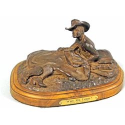 "Why Me Lord" great cabinet bronze #27/30