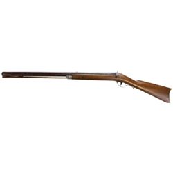 Large frontier percussion rifle approx. 64 cal.