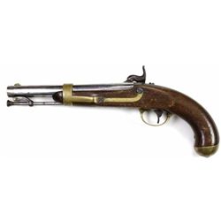 H. Aston 1846 54 cal. percussion pistol