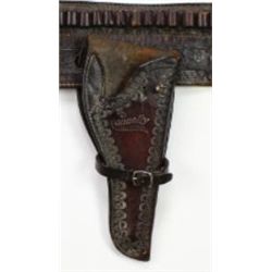 Scarce early holster rig by Connolly Billing MT