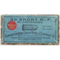 Original sealed 30 short RF ammo