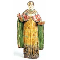 Late 18th early 19th century hand painted Santos