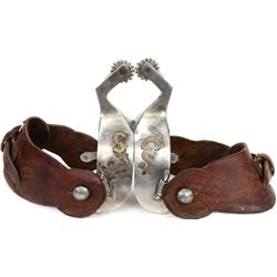 EF Blanchard No. 5SS stamped spurs