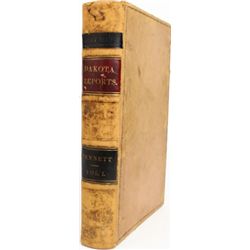 1879 Dakota Reports of the Territory of Dakota,