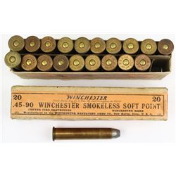 Winchester 45-90 soft point ammunition
