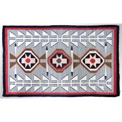 Classic 1910-1930's Navajo textile weaving,