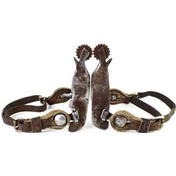 E.F. Blanchard spurs No. 4 T.S. with 7/8" heel