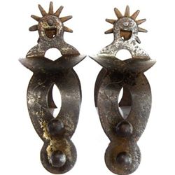 Very early Buermann Excelsior spurs stamped