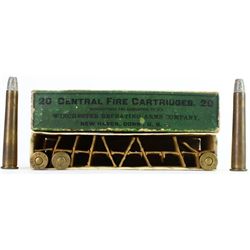 Winchester 32-40 black powder ammo box