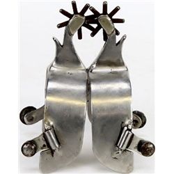 E.F. Blanchard spurs Monticello N. Mex