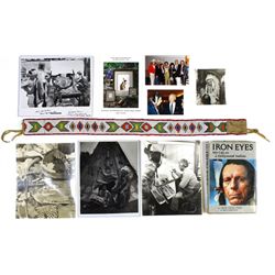 Iron Eyes cody collection includes his beaded