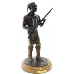 Original bronze entitled "York the Myth" by SD