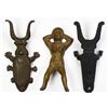 Image 1 : Collection of 3 original cowboy boot jacks