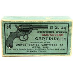 Scarce Winchester ammo 2 piece picture box