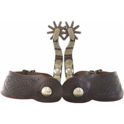 Fine pair inside marked Crockett spurs