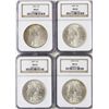 Image 1 : Collection of 4 Morgan Silver Dollars