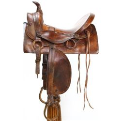C. 1890's unmarked square skirt saddle
