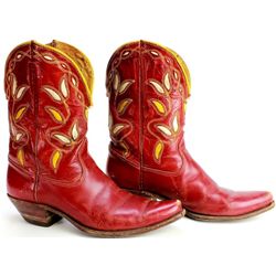 Vintage pair Hopalong Cassidy cowboy boots