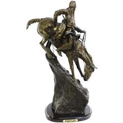 "Mountain Man" contemporary bronze by Frederick