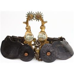 Anchor stamped North & Judd spurs