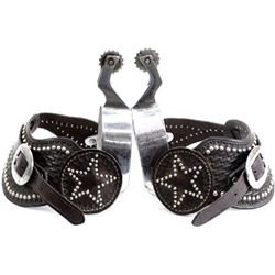 Kelly Brother spurs marked under buttons