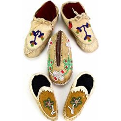 Collection of 3 includes 2) pair vintage childs