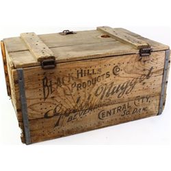 Original Gold Nugget Beer crate