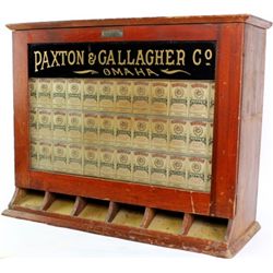 Antique counter top display for Monogram Spices